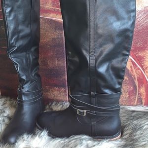 Charlotte Russe Knee High Riding Boots